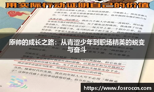 原帅的成长之路：从青涩少年到职场精英的蜕变与奋斗